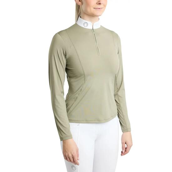 Polo de concours manches longues femme Montar Zida