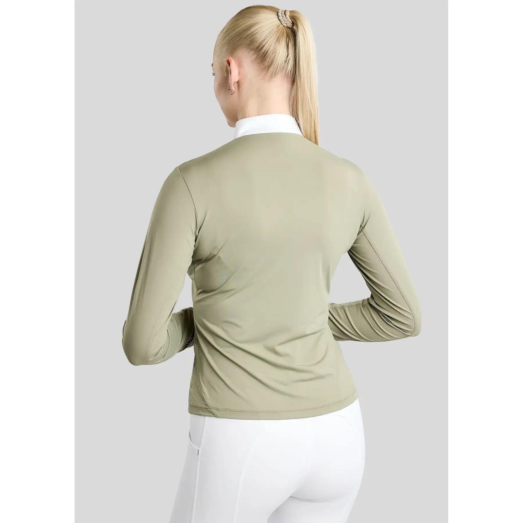 Polo de concours manches longues femme Montar Zida 3/4