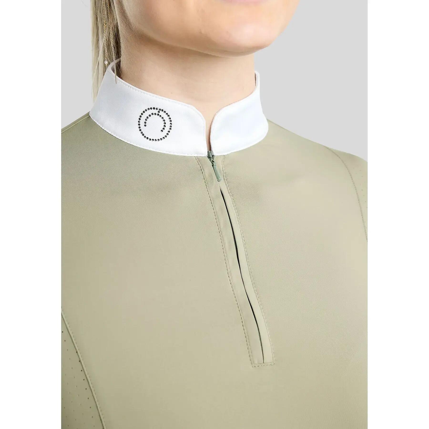 Polo de concours manches longues femme Montar Zida 2/4