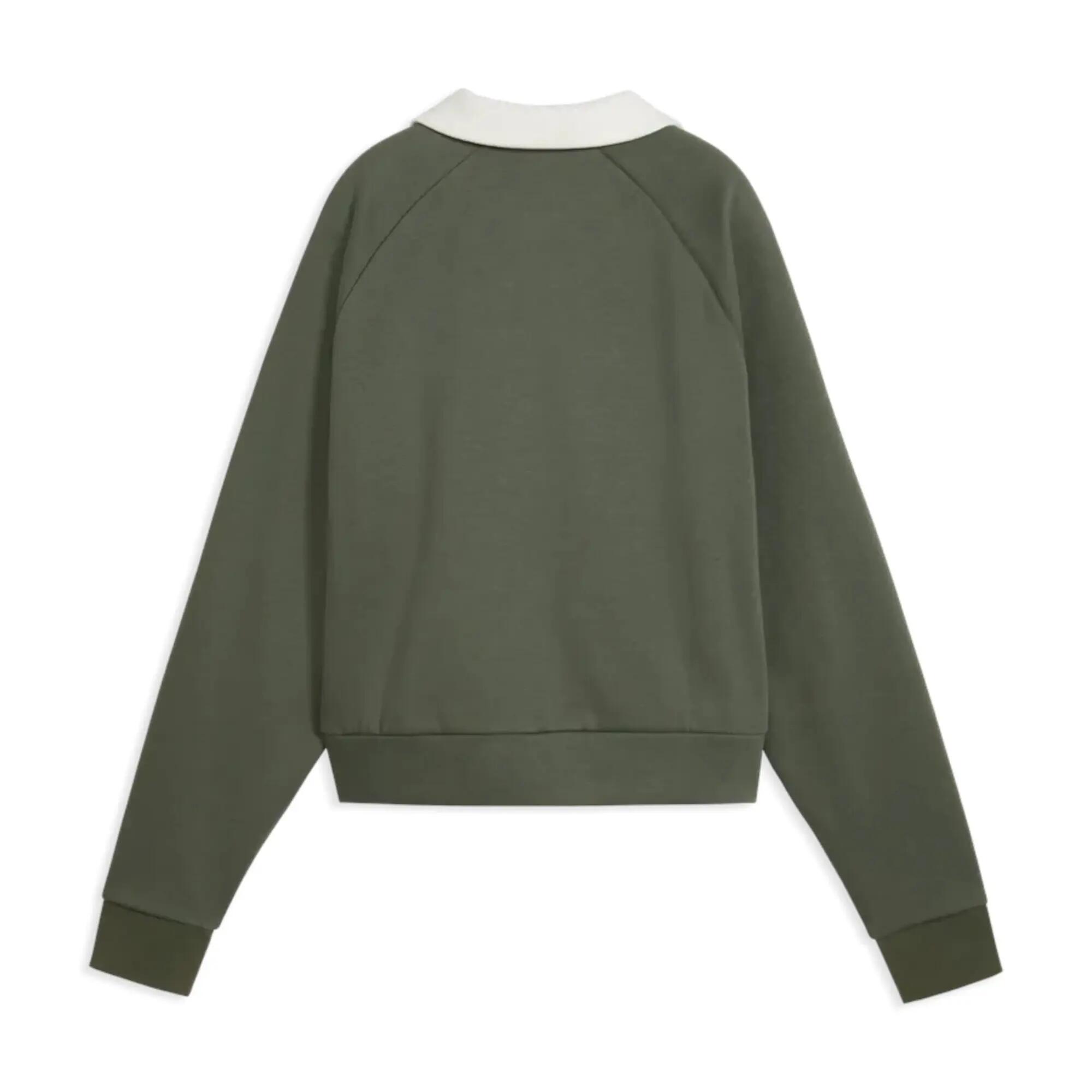 Puma Damen Langarmshirt CLASS Relaxed Longsleeve Polo FL 694011 2/2