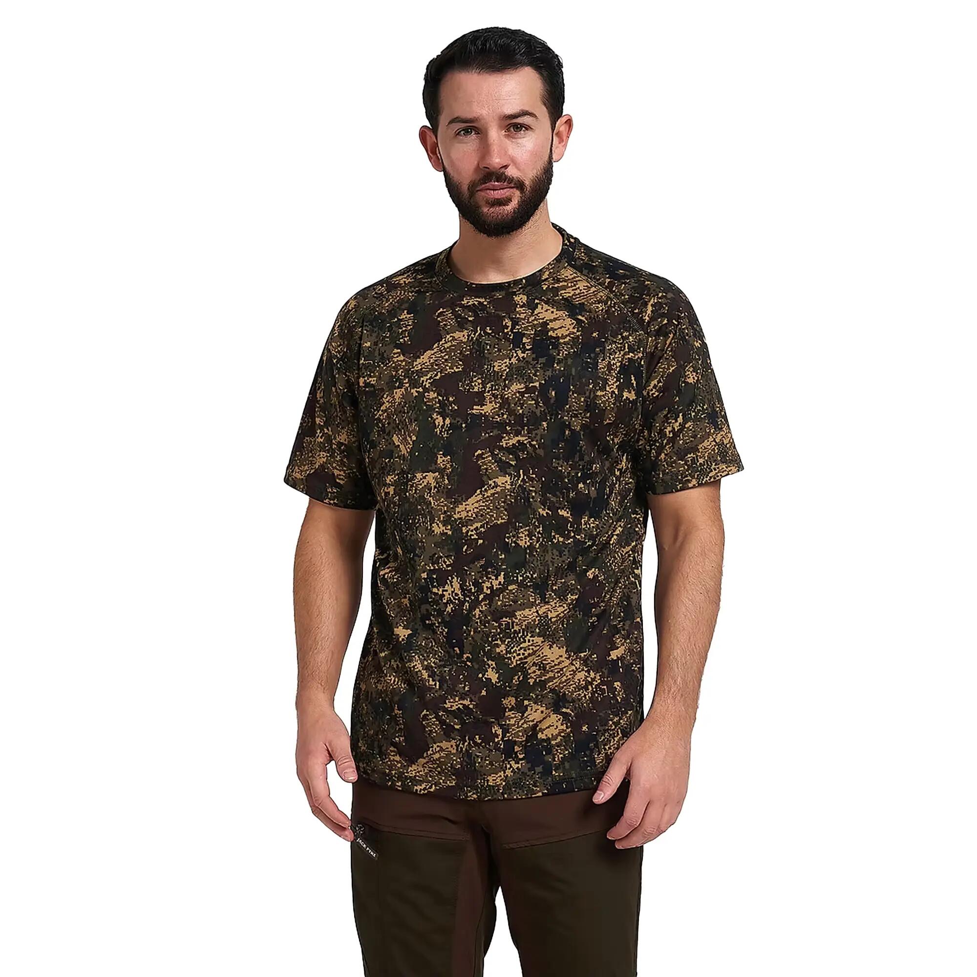 TShirt für Herren Tarn-Grün 2/2
