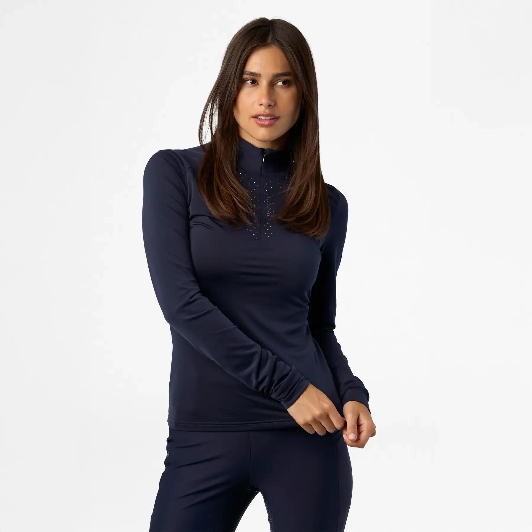 Maillot équitation manches longues femme HV Polo Orlanda 2/2