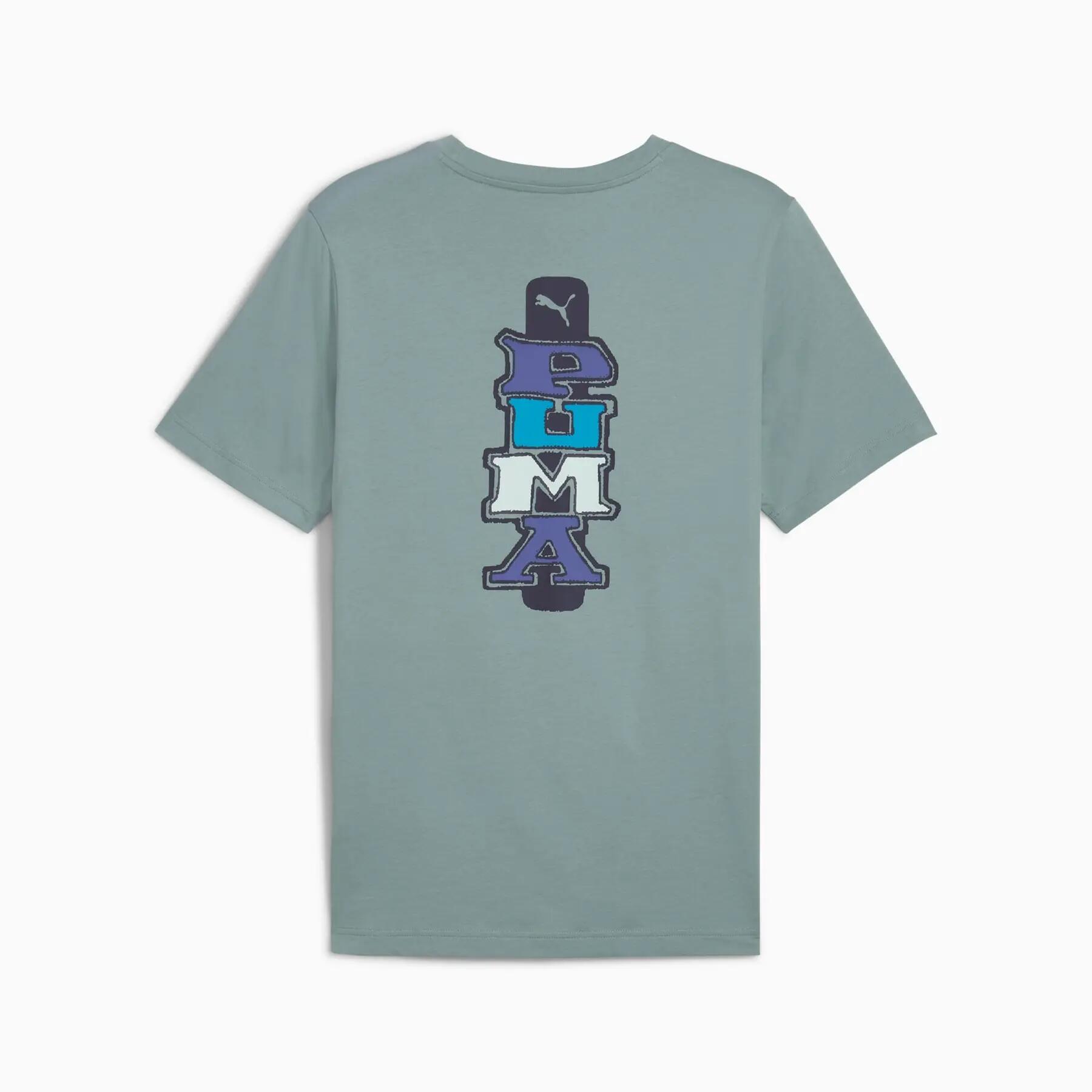 Camiseta deportiva Puma GRAPHICS BACK para hombre 2/3