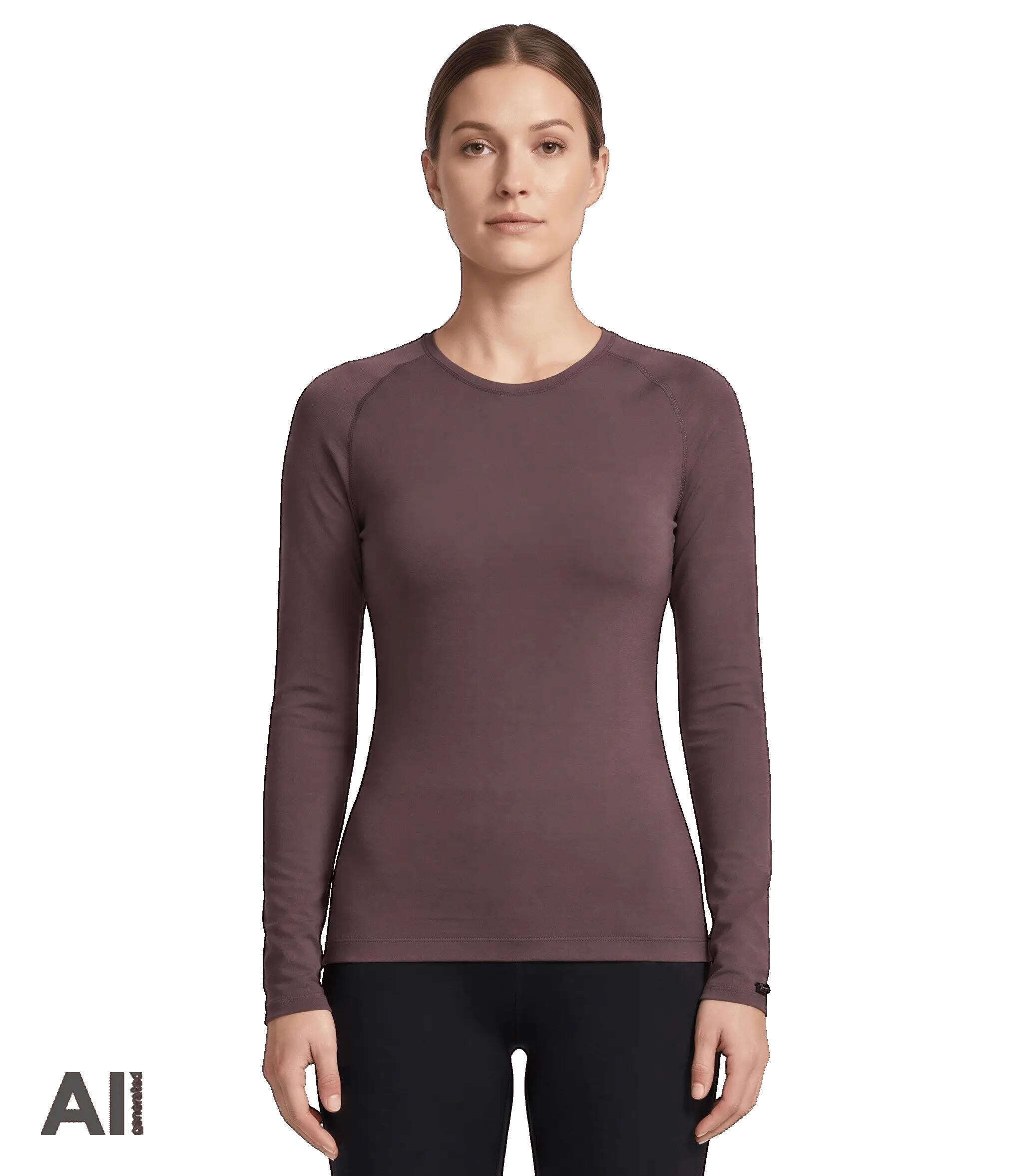 W SHIRT L/S TRANSTEX MERINO 200 3/4