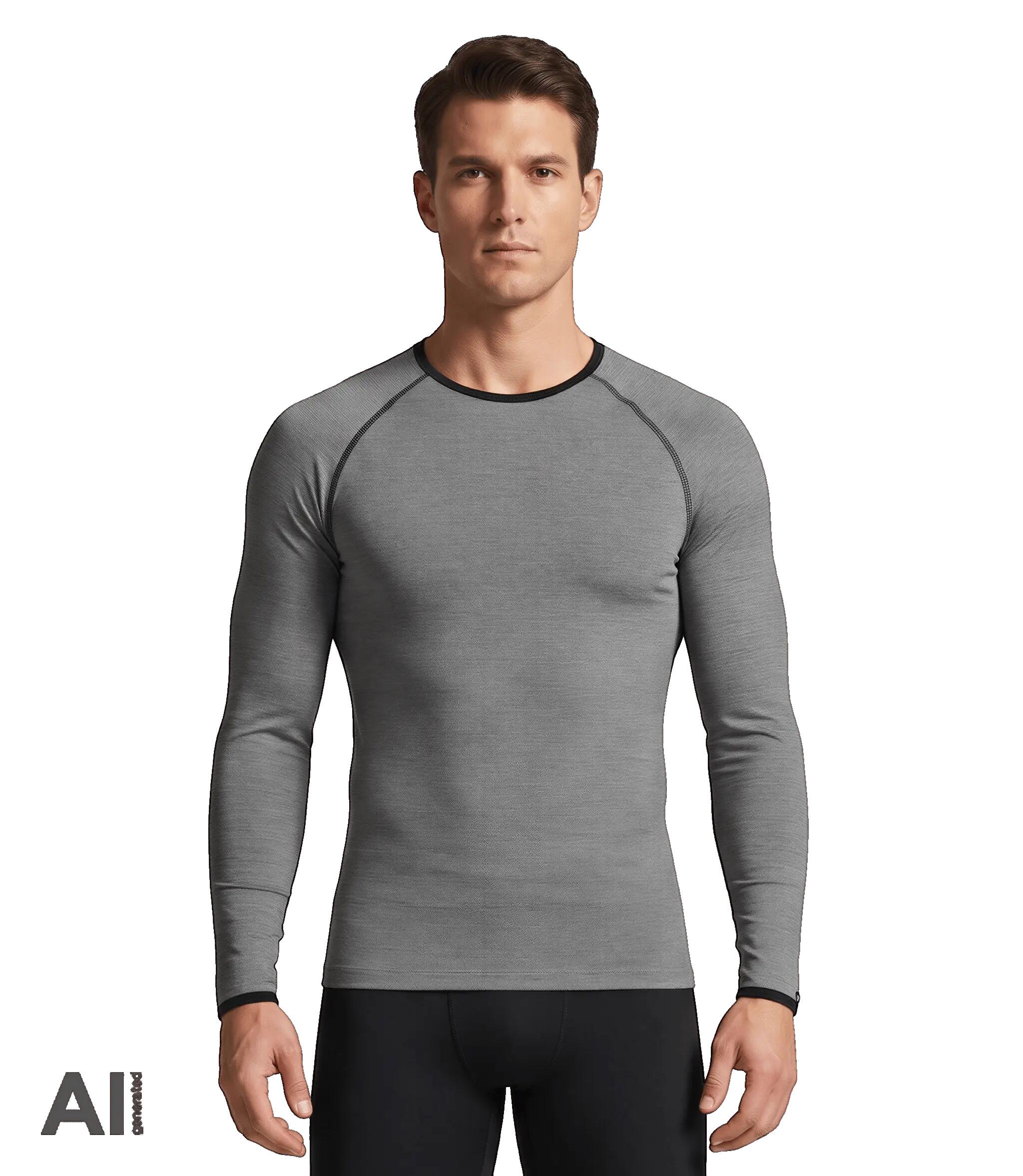M SHIRT L/S TRANSTEX MERINO 200 3/4