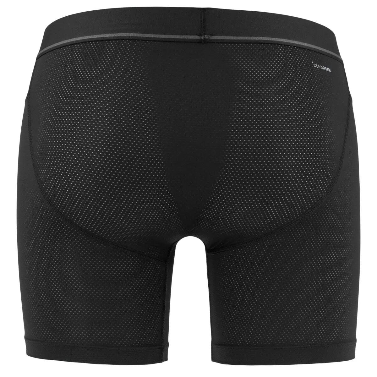 Multi-Sport Herren Active Vent 2er-Pack Microfaser-Boxershorts Schwarz & Grau 7/7