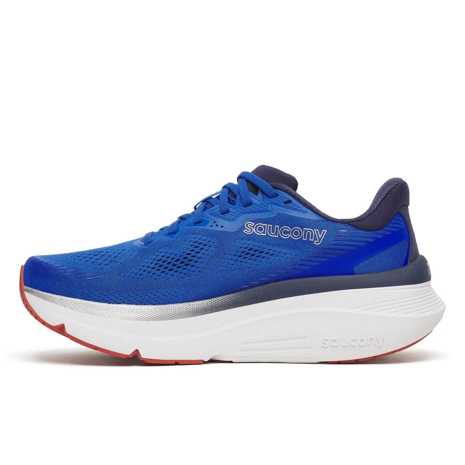 Pantofi alergare Saucony Guide 19 - albastru Lapis | Naval | amortizare maximă 3/5