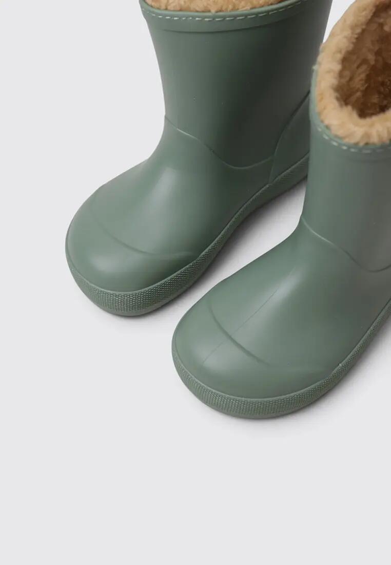 Bottes de pluie - Voile - Fille - Imperméables - YOGI BORREGUITO - Vert 3/4