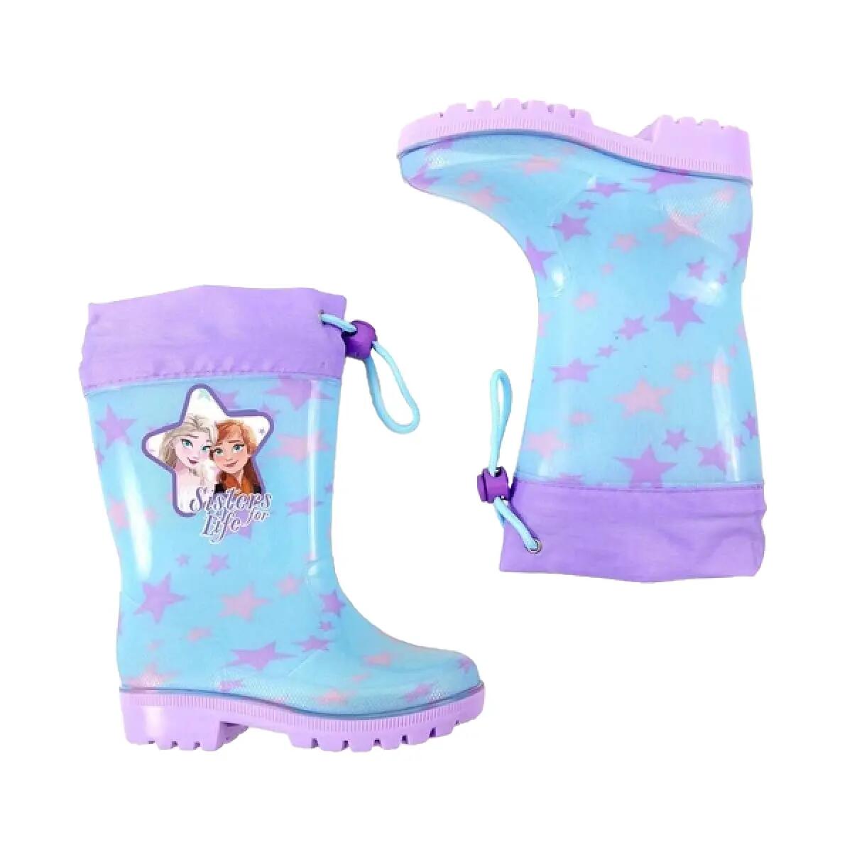 Botas de Wellington Perletti Frozen para crianças (Azul) 4/4
