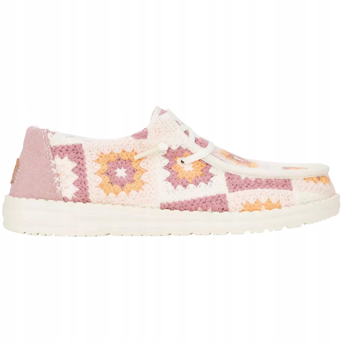 HeyDude Damskie Mokasyny Wendy Cottage Crochet 2/6