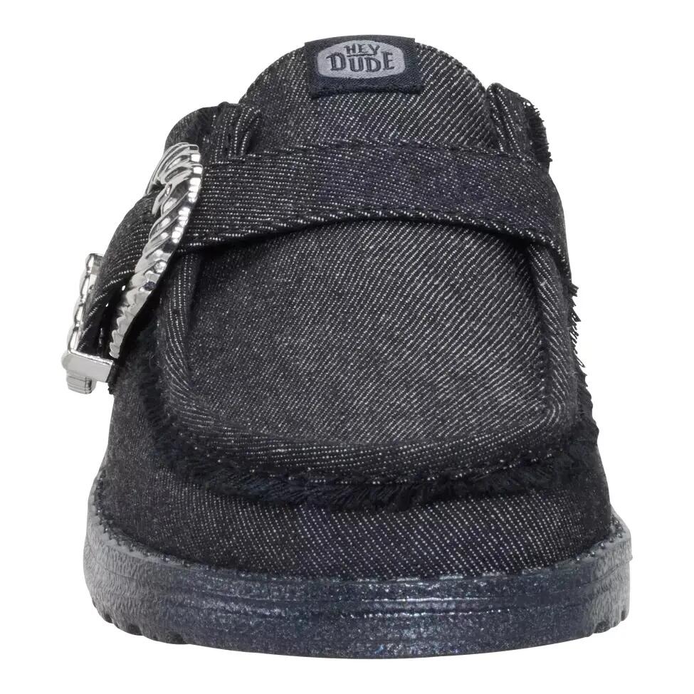 HeyDude Damskie Mokasyny Wendy Slip Buckle Denim 4/6