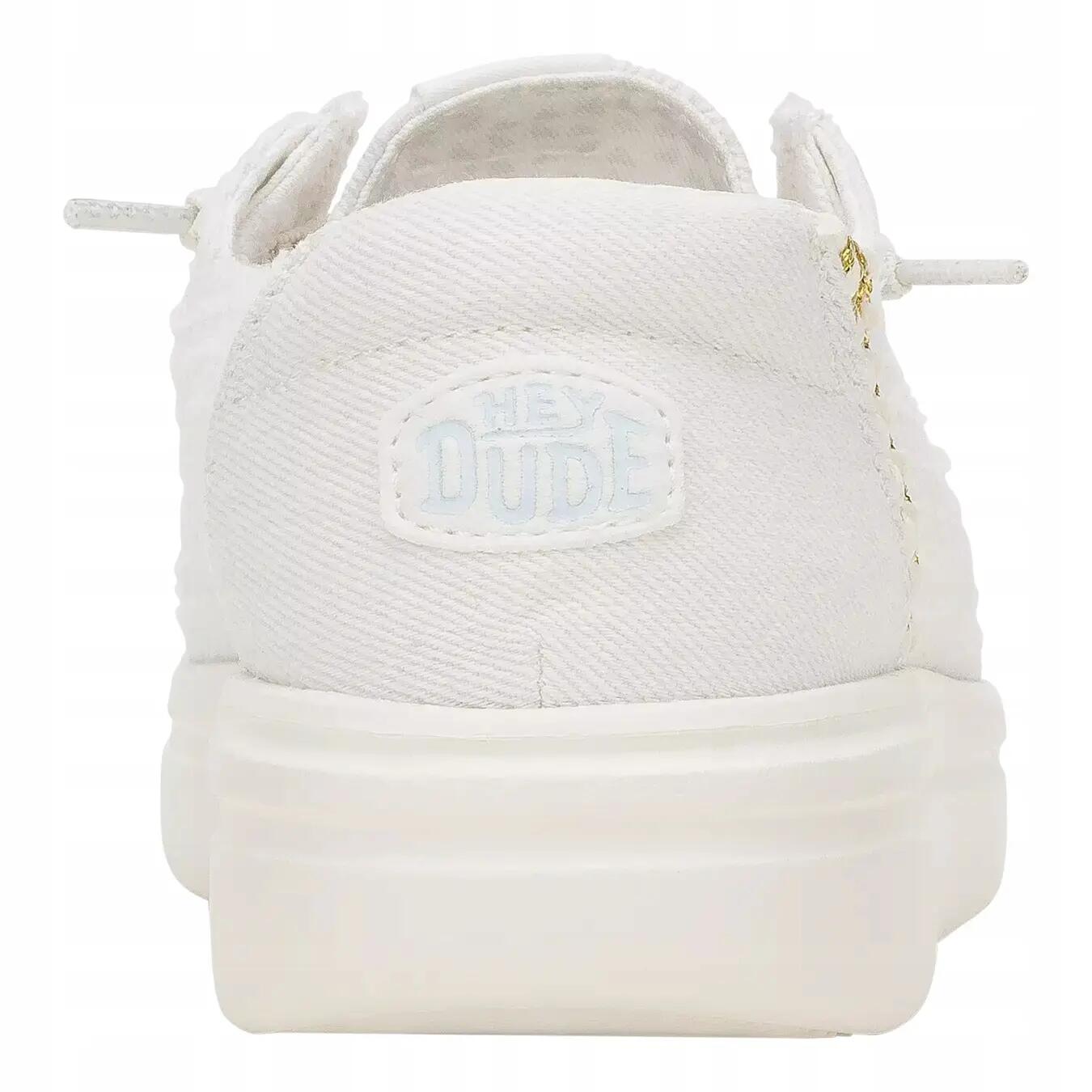 HEYDUDE Damskie Mokasyny Wendy Rise Perf Canvas 5/6