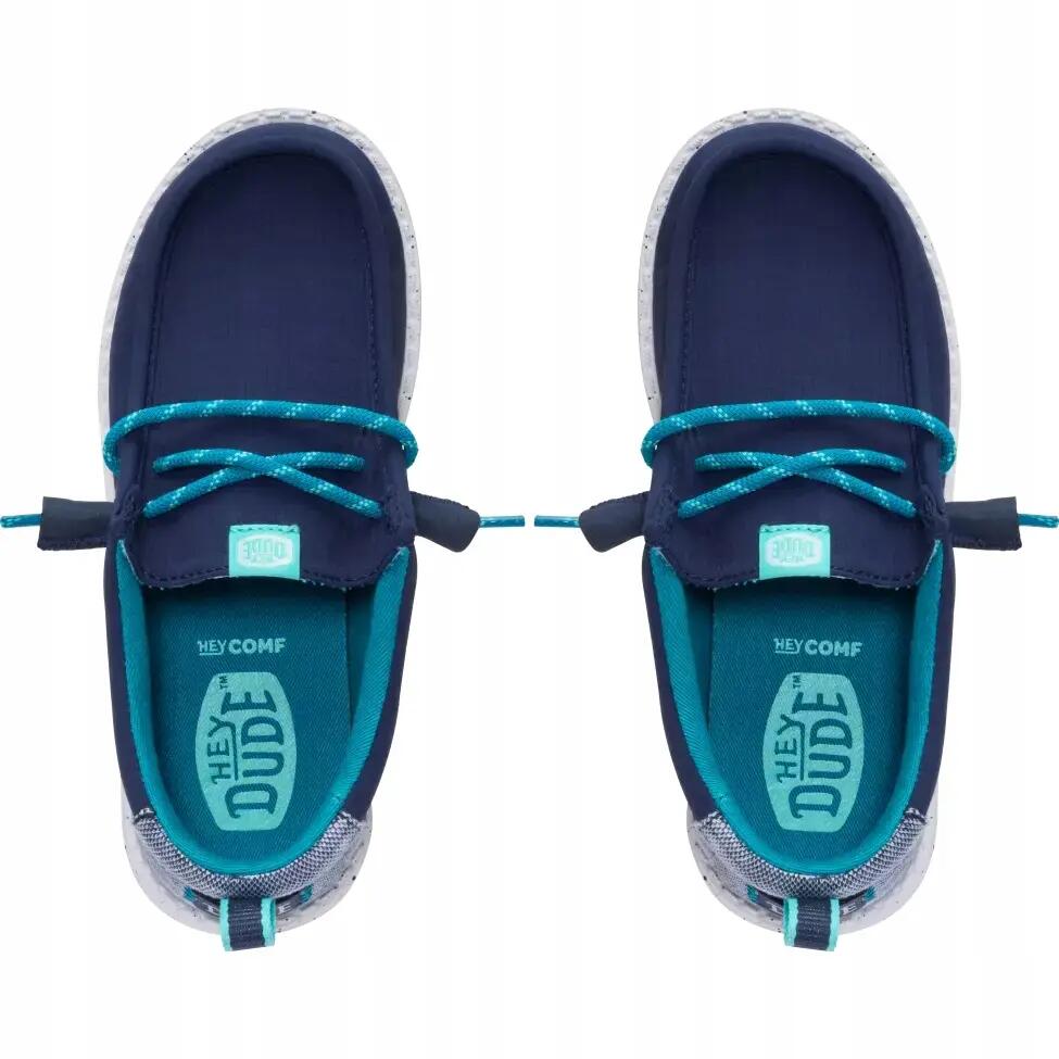 HeyDude Dziecięce Mokasyny Wally Youth Mini Ripstop 5/6