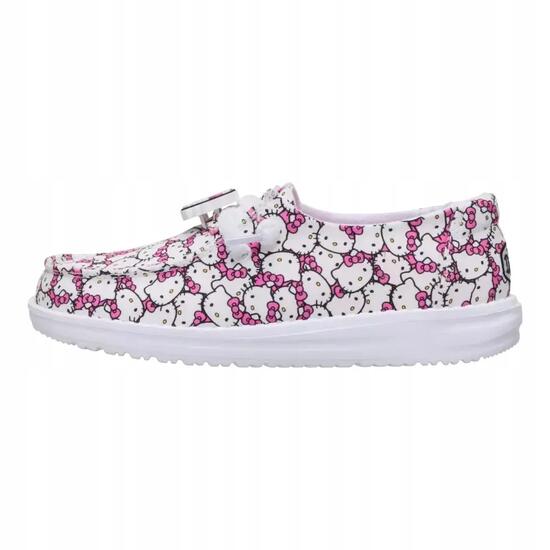 HeyDude Dziewczęce Mokasyny Wendy Y Hello Kitty Takeover