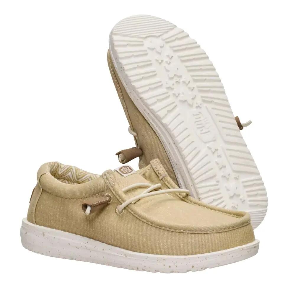HeyDude Dziecięce Mokasyny WALLY Y STRETCH CANVAS 2/6