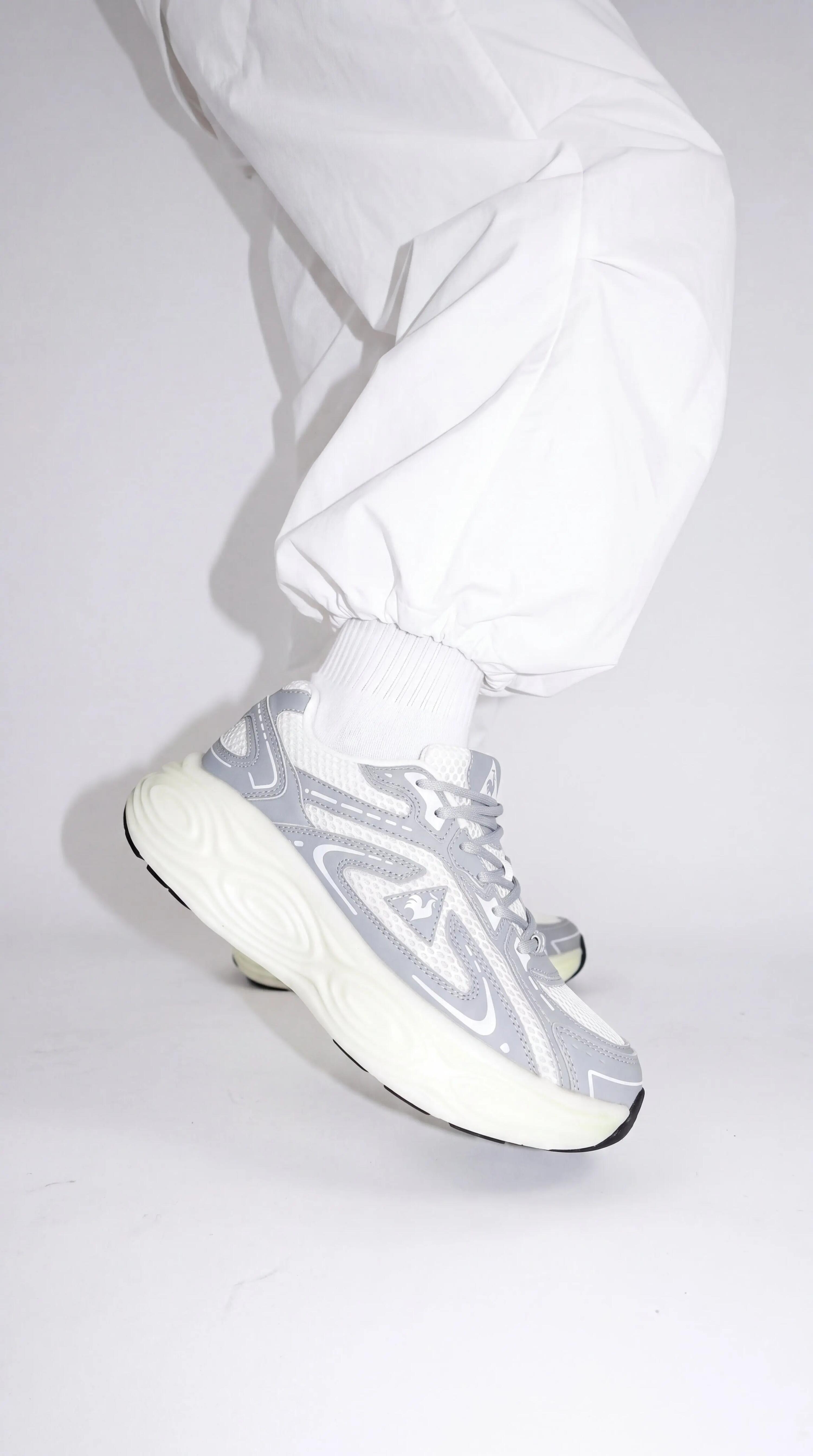 Sneakers running en mesh et cuir effet métallique Beast 7/7