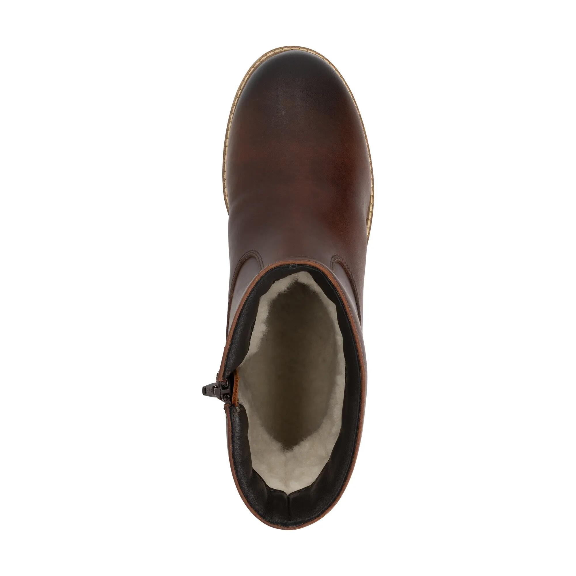 Travelin Odegard Herren – Winterstiefel – Mit Wolle gefüttert – Dunkelbraun 5/6