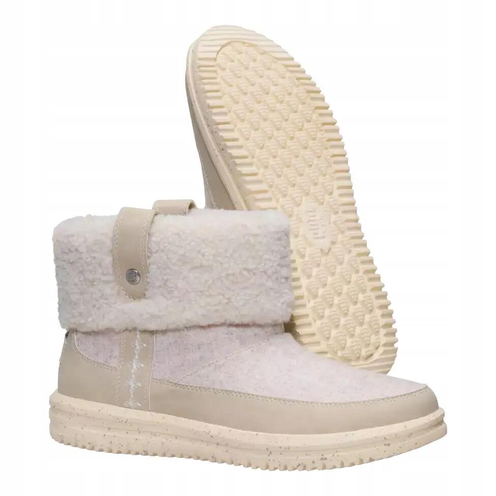HEYDUDE Damskie Botki Camden Cuff Wool Cozy 3/6