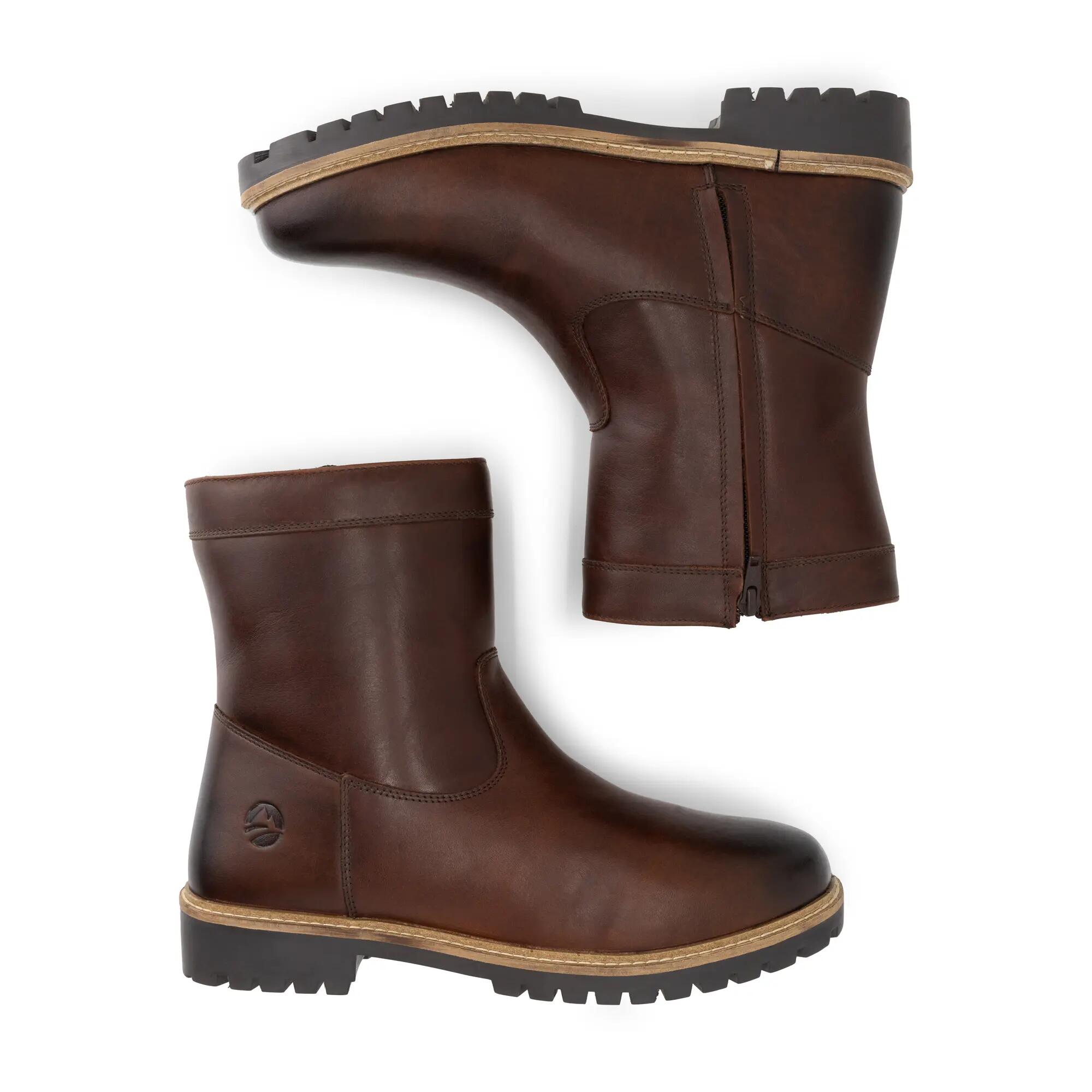 Travelin Odegard Herren – Winterstiefel – Mit Wolle gefüttert – Dunkelbraun 4/6