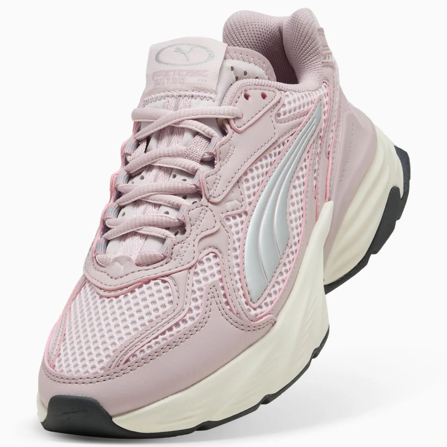 Tênis esportivo masculino Puma FADE para meninas 5/7