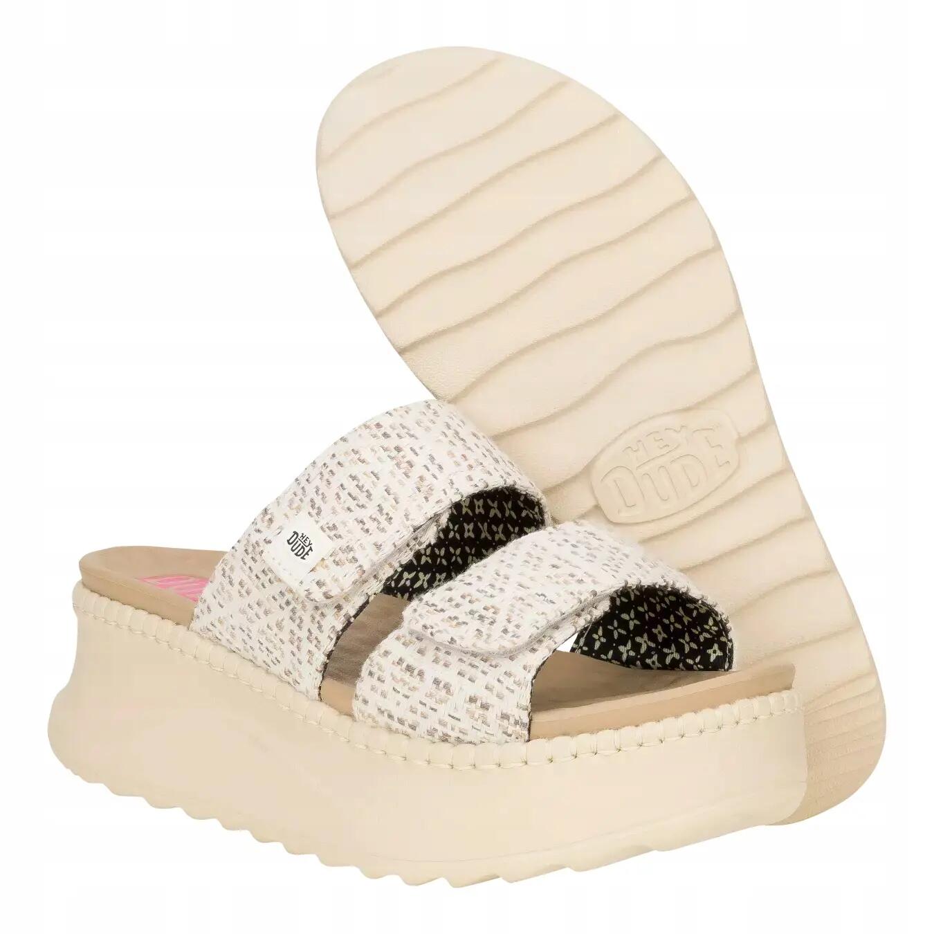 HeyDude Damskie Klapki Delray Slide Surf Baja 2/6