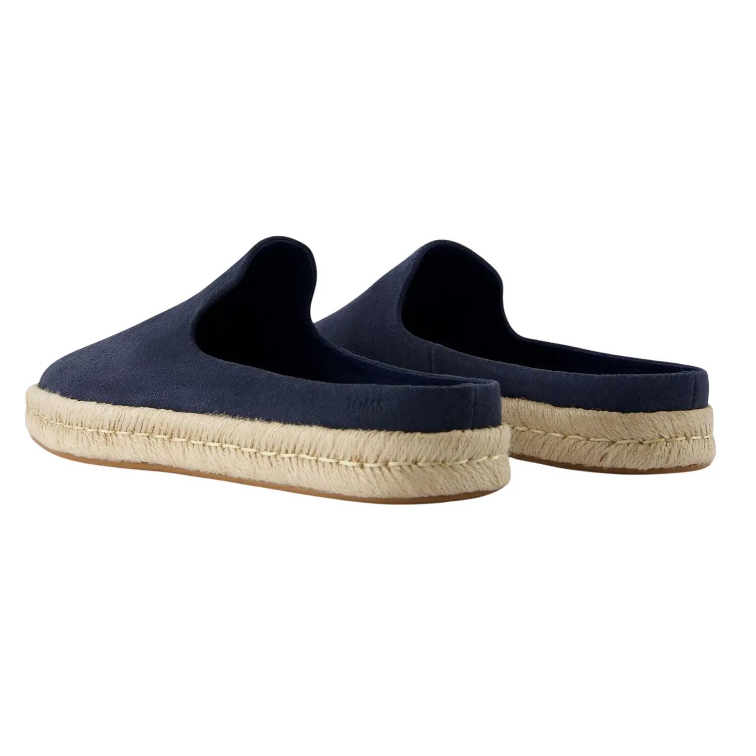 Ciabatte PelleUomo Toms Santiago Blu Navy 2/6