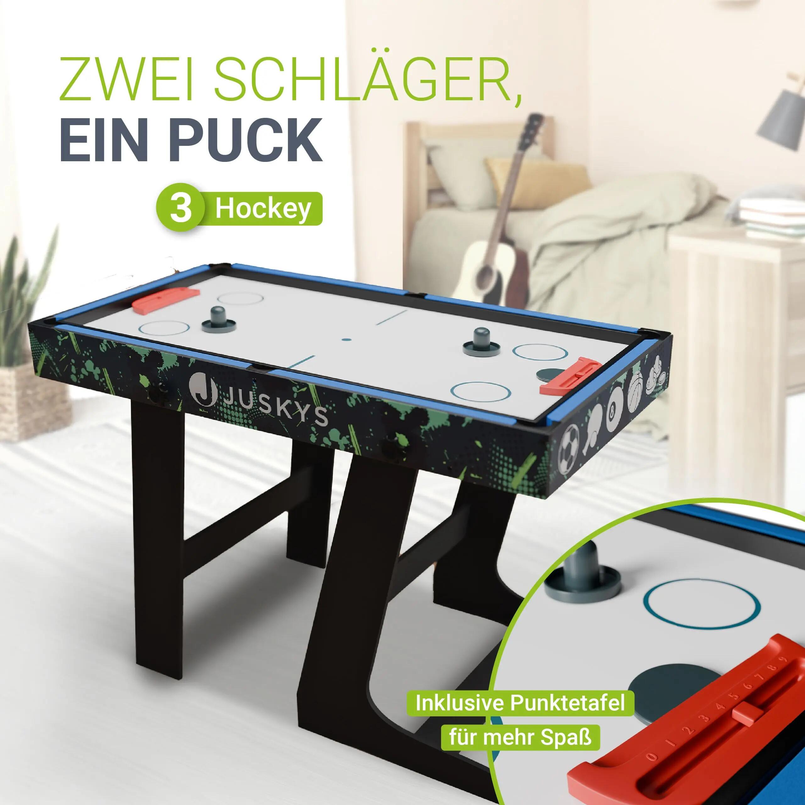 JUSKYS Spieltisch Ballzauber klappbar 5 Spiele in 1 5/7