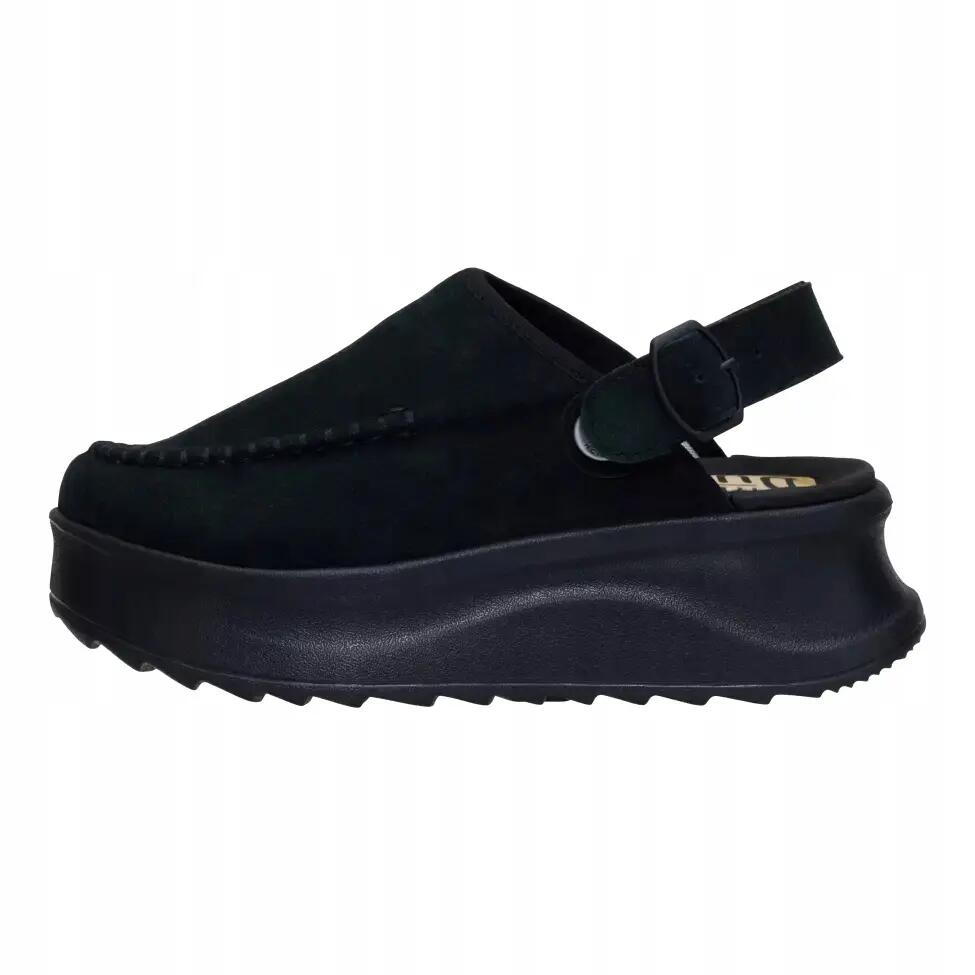 HEYDUDE Damskie Chodaki Delray Clog Suede 1/6