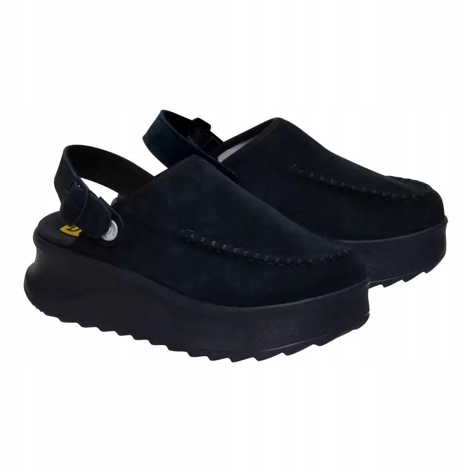 HEYDUDE Damskie Chodaki Delray Clog Suede 4/6