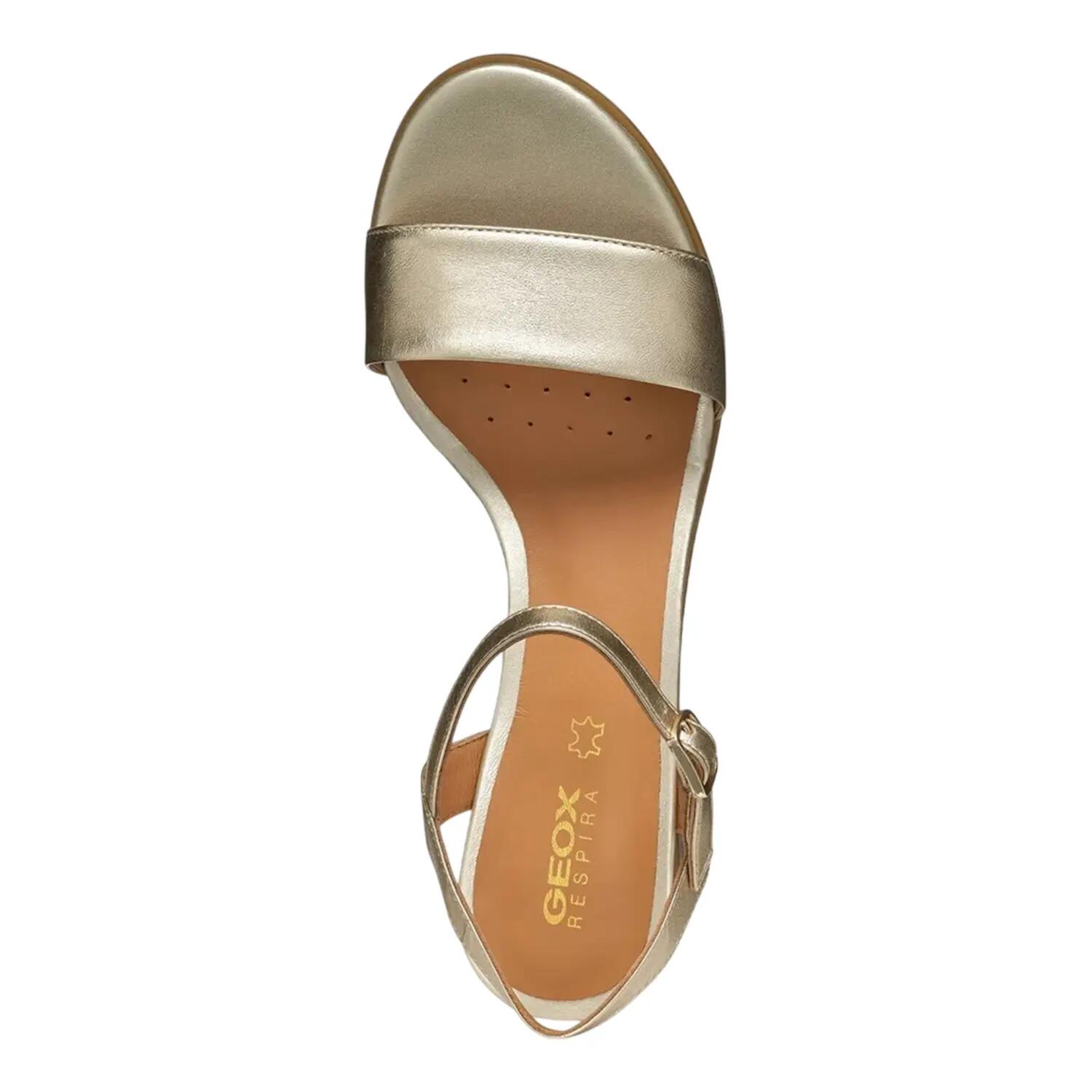 Sandales AURELY Femme (Doré Clair) 3/6