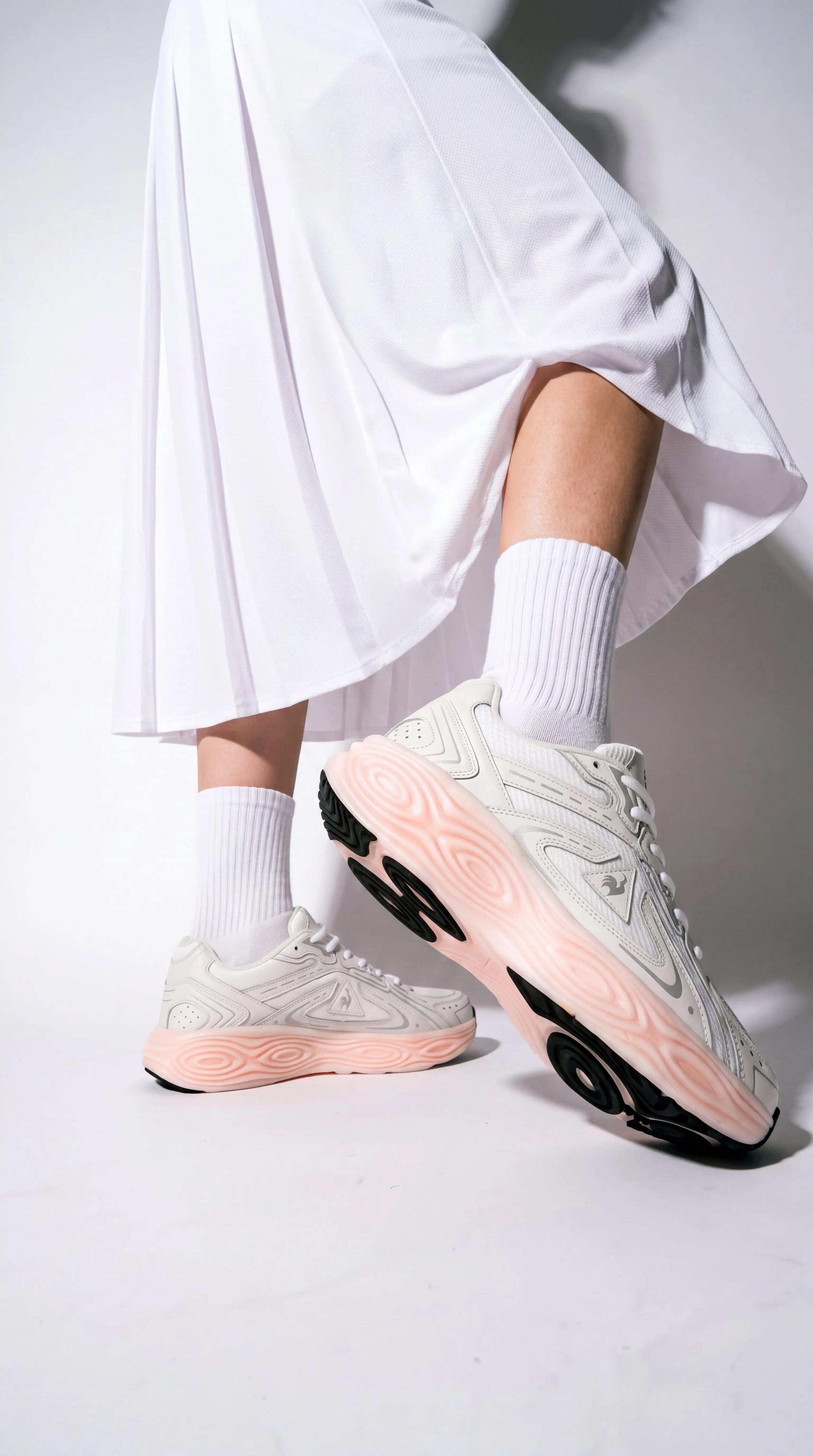 Sneakers running en mesh et cuir Beast 7/7