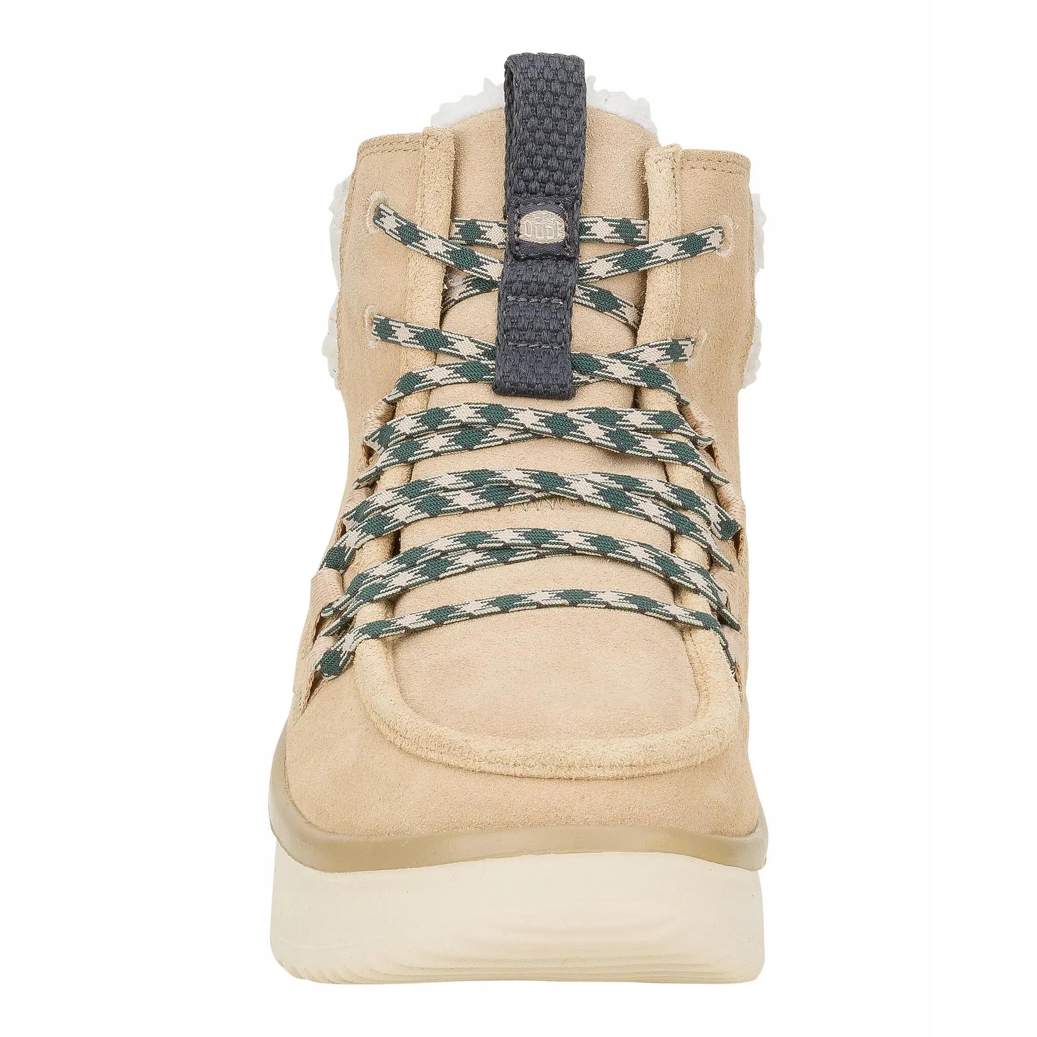 Hey Dude Modell Wendy Apres Suede Cozy Farbe Hellbraun 6/6