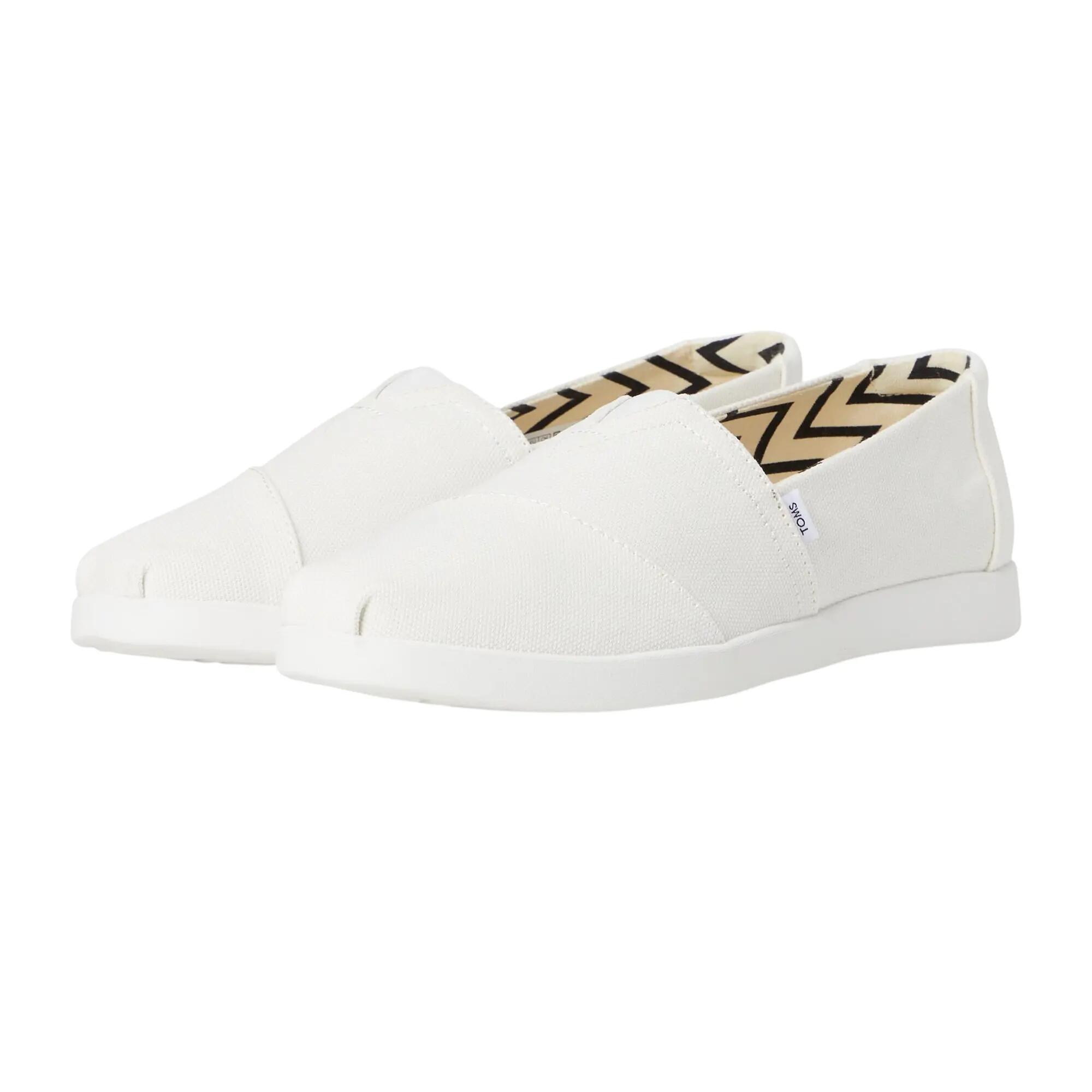 ScarpeDonna Toms Alpargata Plus Bianco 6/6