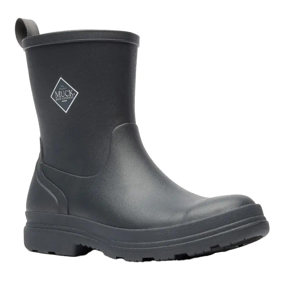 Womens/Ladies Rainscape Mid Cut Ankle Boots (Black) 5/6
