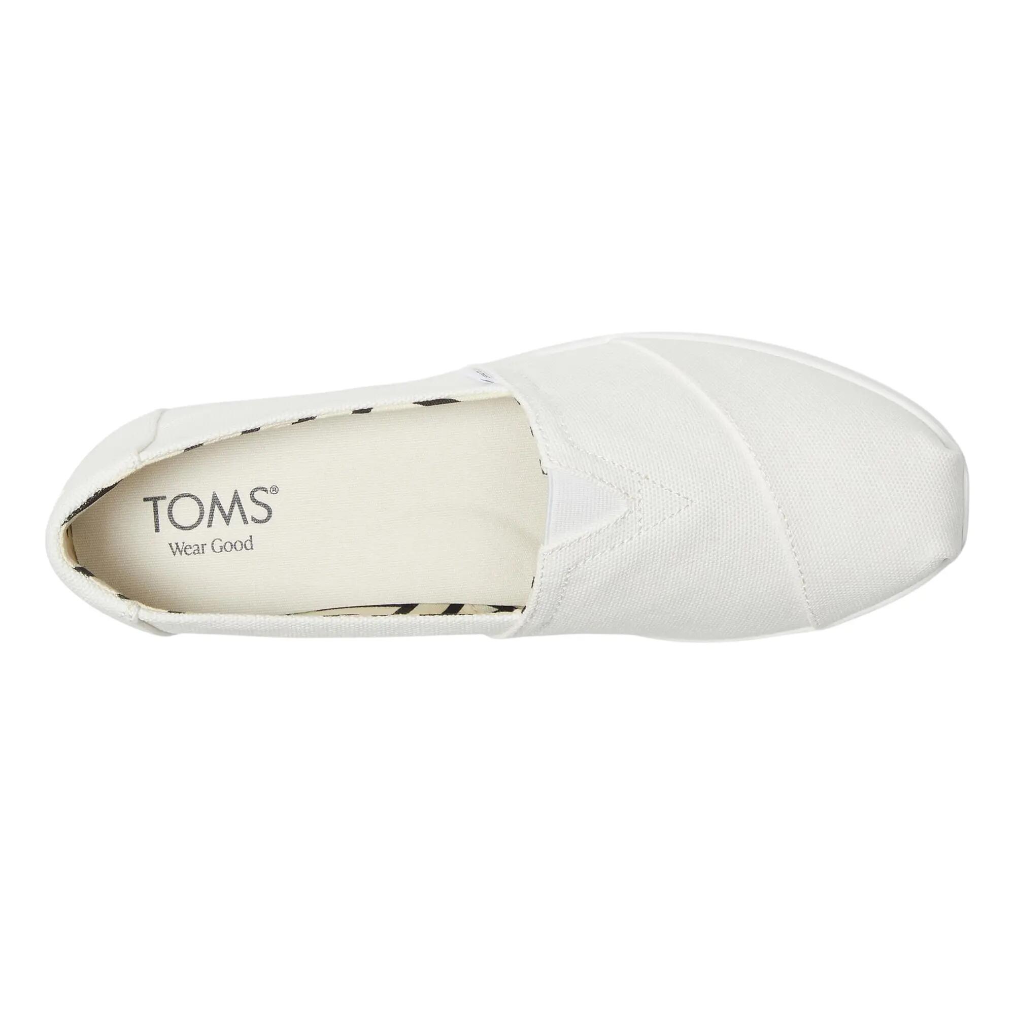 ScarpeDonna Toms Alpargata Plus Bianco 4/6