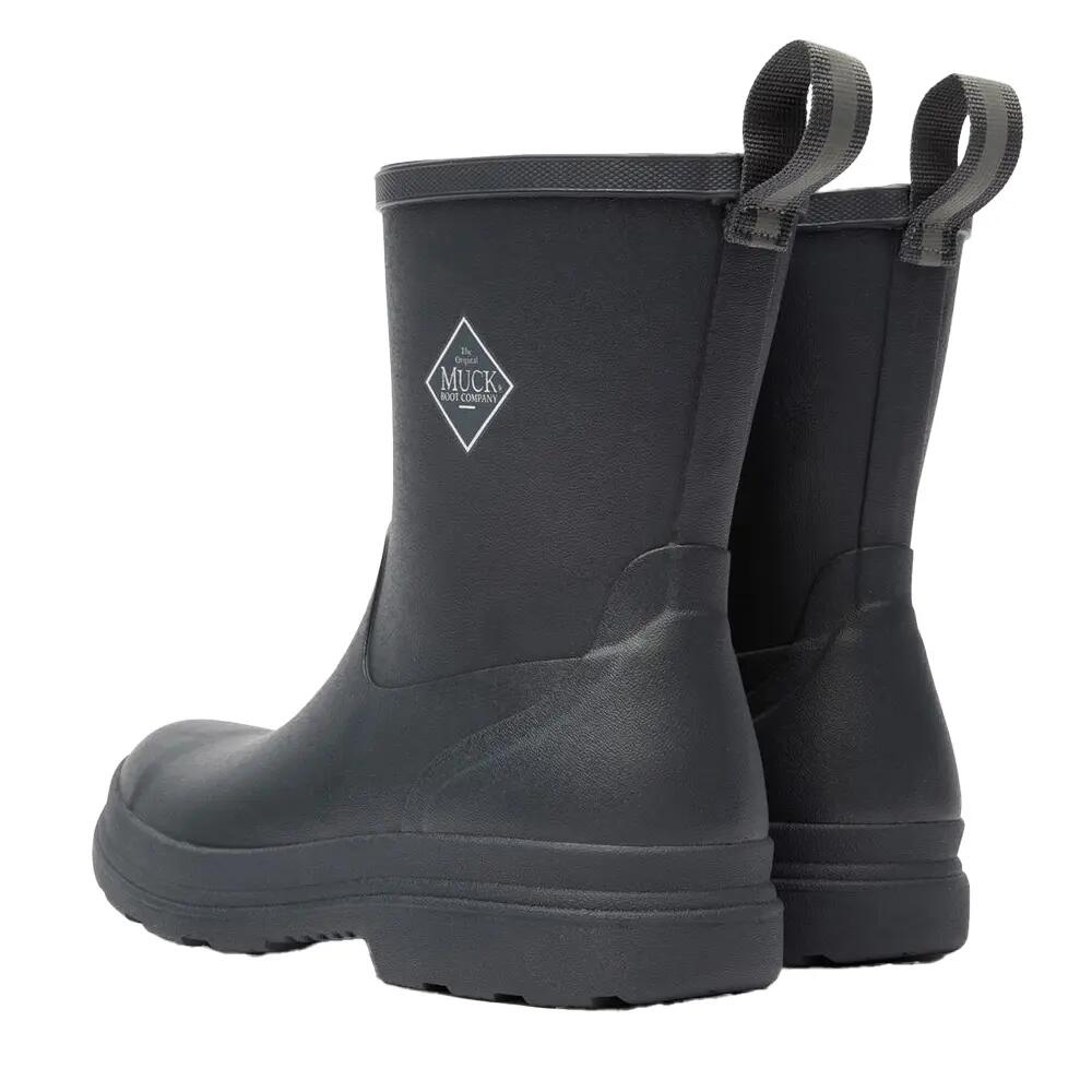 Womens/Ladies Rainscape Mid Cut Ankle Boots (Black) 2/6