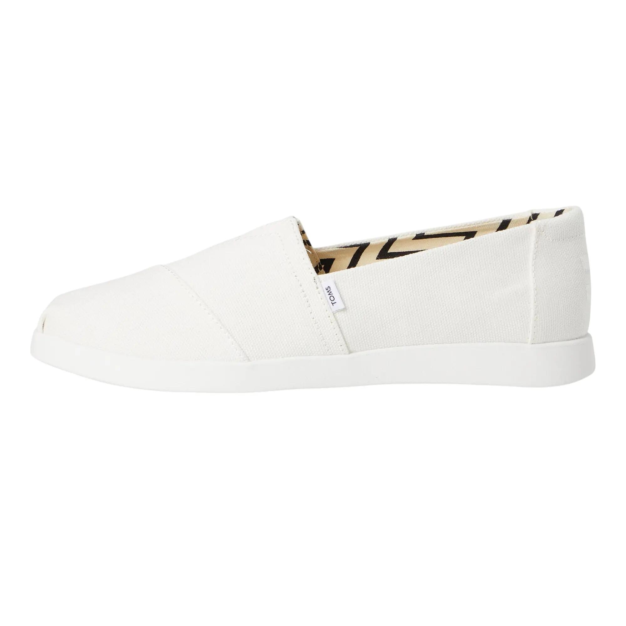 ScarpeDonna Toms Alpargata Plus Bianco 3/6
