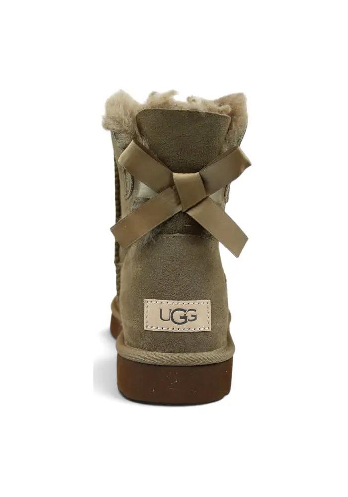 Ugg W Mini Bailey Bow 2 Light Bronze 1016501lbnz 5/6