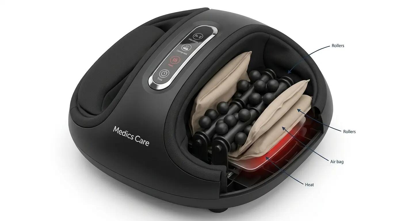 Massajador de Pés MC-5950 DeepRoll Pro 4/7