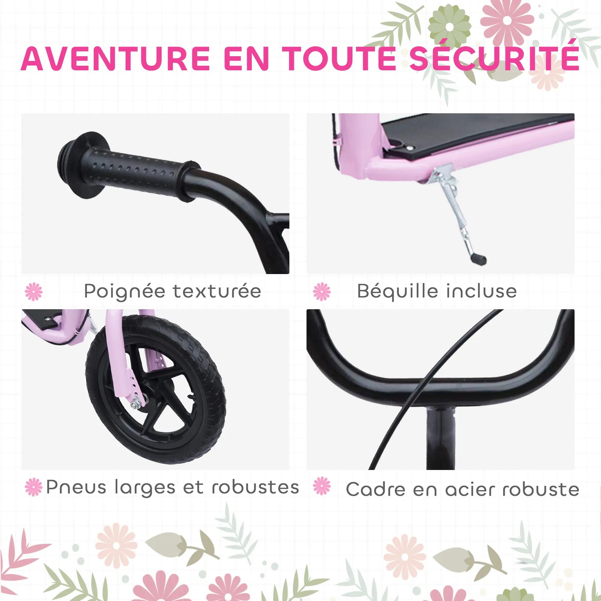 Trottinette patinette poignée frein béquille 4/5