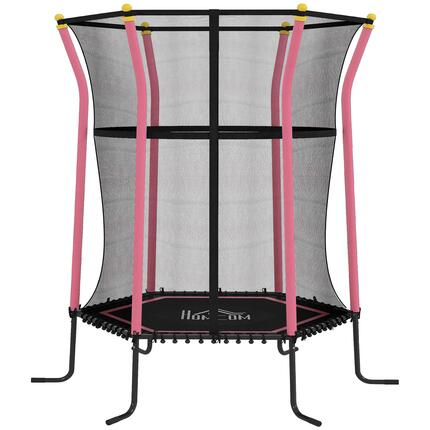 Trampoline enfant dia. 1,63 x 1,9H m charge max. 50 Kg tout équipé