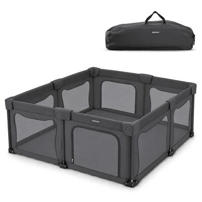 Opvouwbare kinderbox xl - campingbedje voor baby - cream