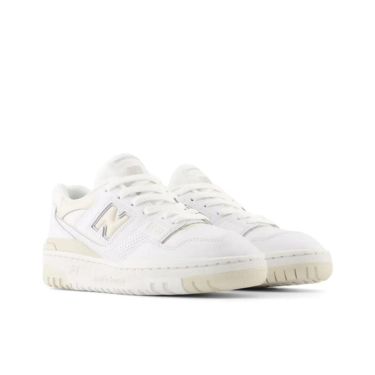 New Balance 550 White Cream Leather (GS) 5/5