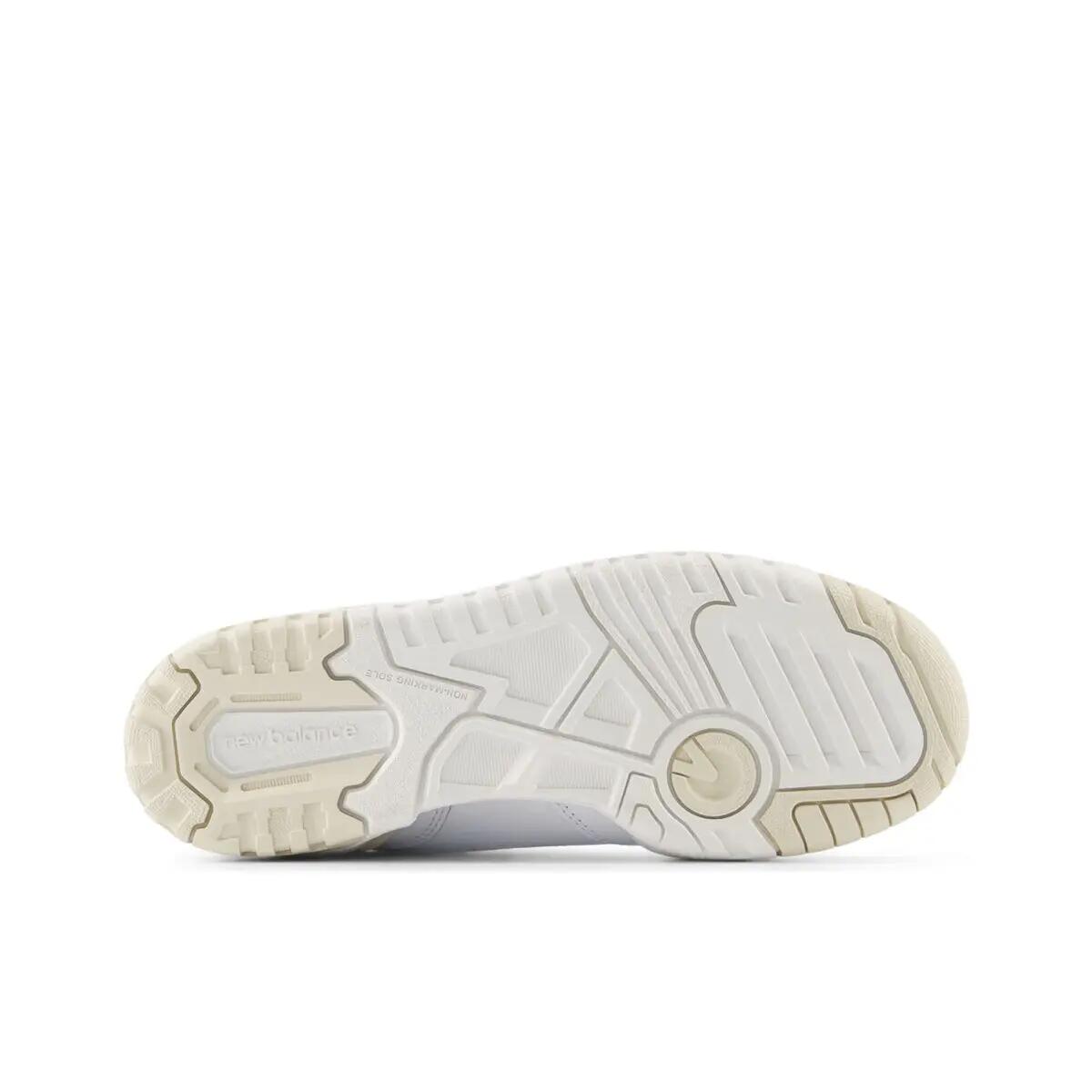 New Balance 550 White Cream Leather (GS) 3/5