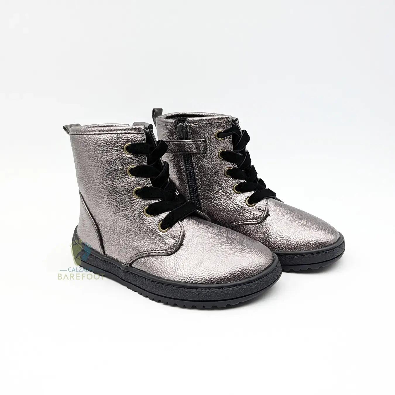 Mustang Free Botines Plata Vieja - Talla 30 3/7