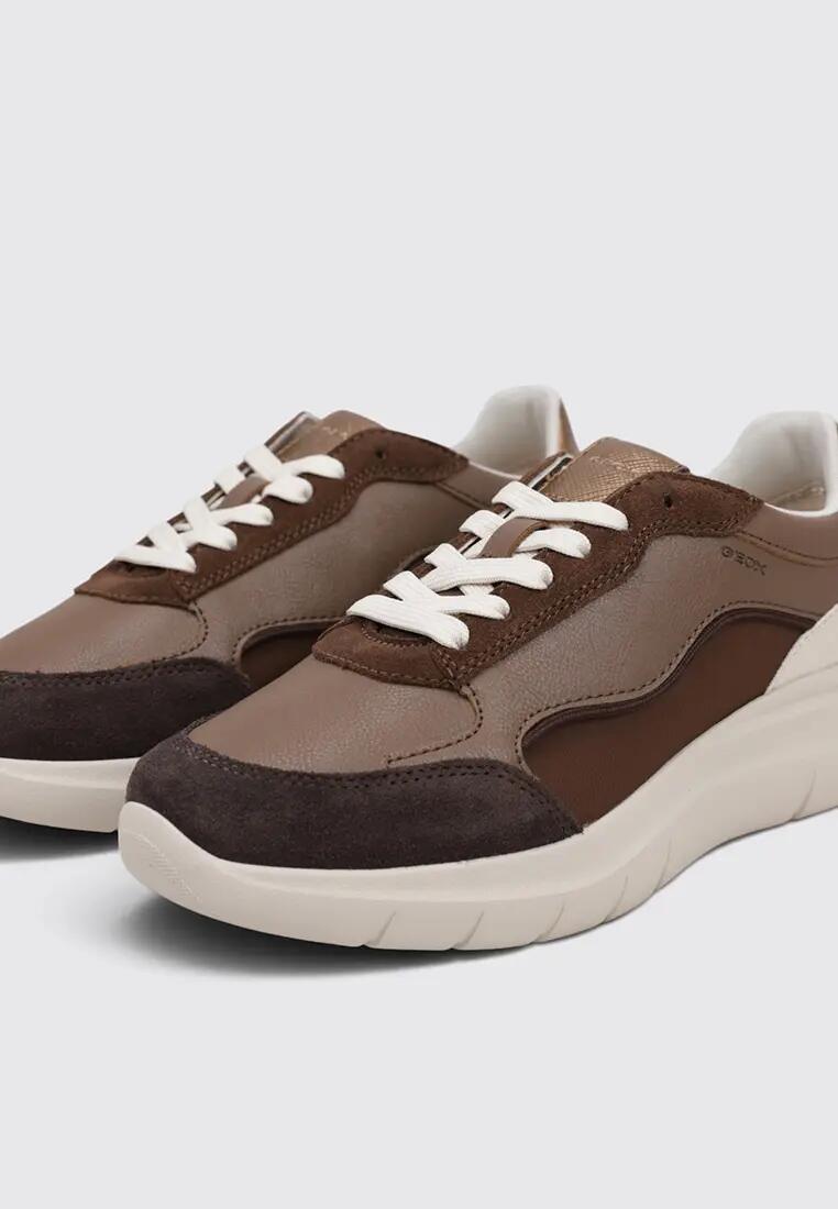 Chaussure de randonnée Baskets Femme Geox D PLUMMERY A Marro 3/5