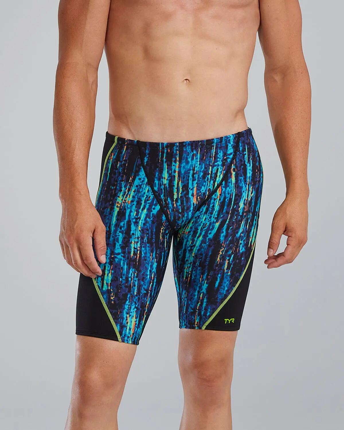 Jammer TYR Blade Splice - albastru Blue Rainbow/negru | 300h+ clor