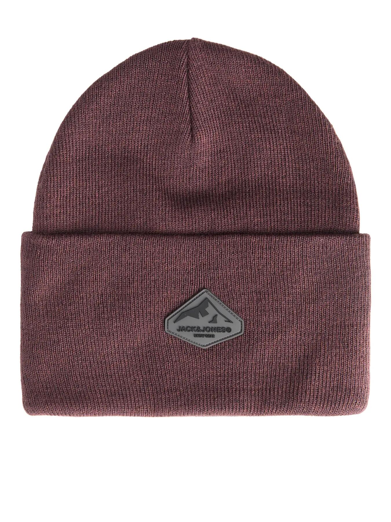 Hombre Esquí Gorro Punto Reciclado Mountain Fudge 1/2