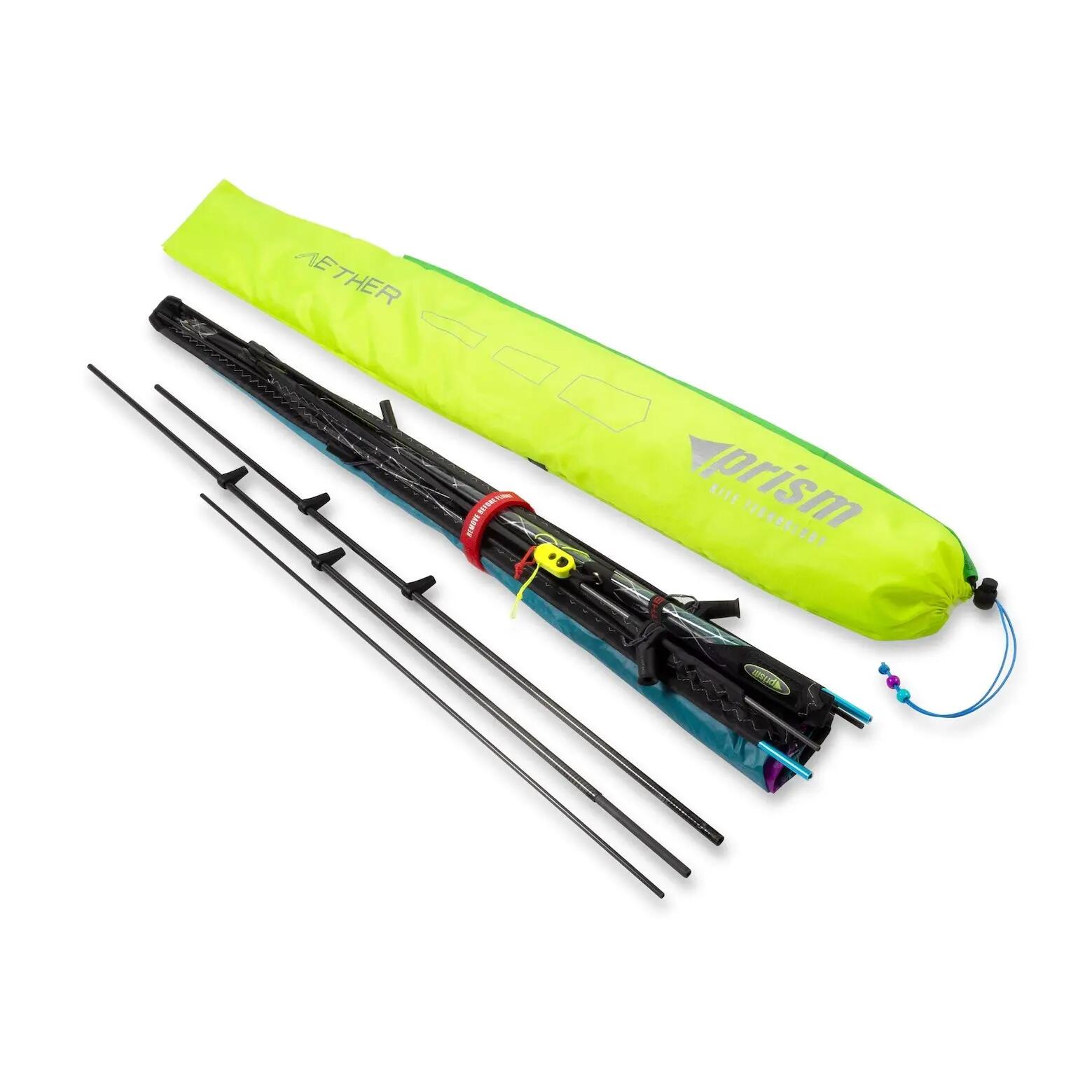 Cerf-volant acrobatique Prism Aether Smoke ATRGW Gris 203 cm 2/7