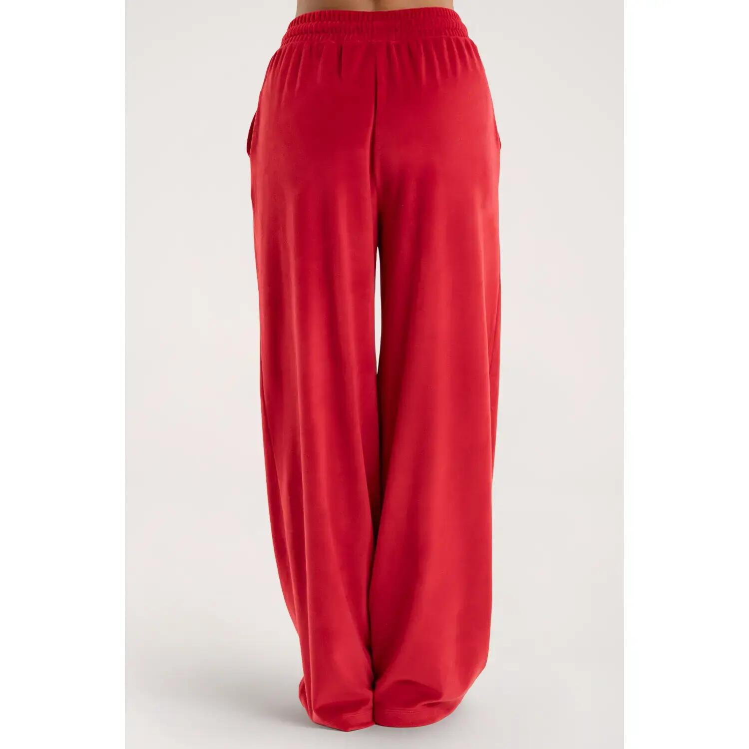 Pantalon de jogging en velours femme Gym Glamour 3/5